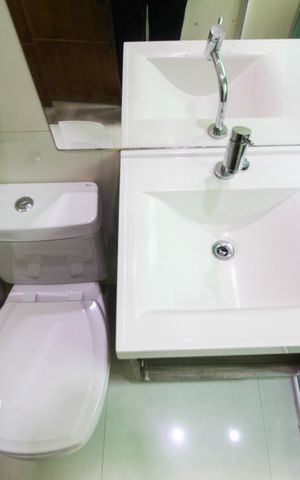 Casa à venda com 110m², 2 quartos e 1 vagaBanheiro 1