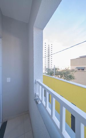 Apartamento à venda com 30m², 2 quartos e sem vagaVaranda Quarto 1