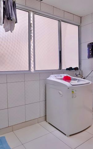 Apartamento para alugar com 212m², 3 quartos e 1 vaga Apartamento para alugar com 212m², 3 quartos e 1 vagaLavanderia