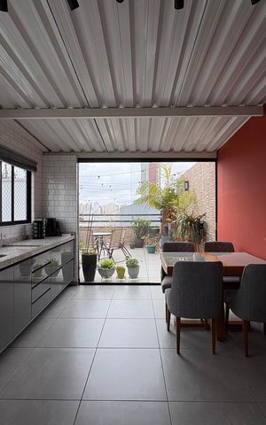 Apartamento à venda com 122m², 2 quartos e 2 vagas Apartamento à venda com 122m², 2 quartos e 2 vagasCozinha