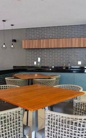 Apartamento à venda com 64m², 2 quartos e 1 vaga Apartamento à venda com 64m², 2 quartos e 1 vagaÁrea comum - Churrasqueira