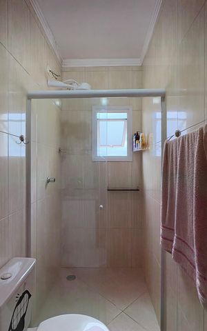 Apartamento para alugar com 51m², 2 quartos e 1 vaga Apartamento para alugar com 51m², 2 quartos e 1 vagaBanheiro da Suíte
