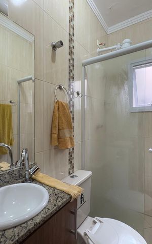 Apartamento para alugar com 51m², 2 quartos e 1 vaga Apartamento para alugar com 51m², 2 quartos e 1 vagaBanheiro