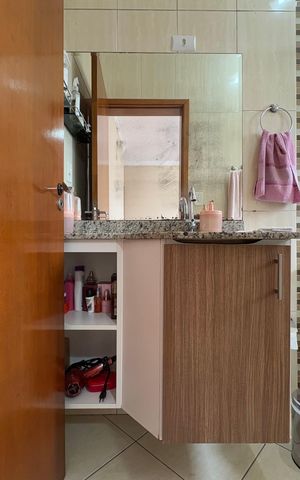 Apartamento para alugar com 51m², 2 quartos e 1 vaga Apartamento para alugar com 51m², 2 quartos e 1 vagaBanheiro da Suíte