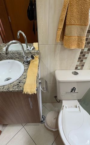Apartamento para alugar com 51m², 2 quartos e 1 vaga Apartamento para alugar com 51m², 2 quartos e 1 vagaBanheiro