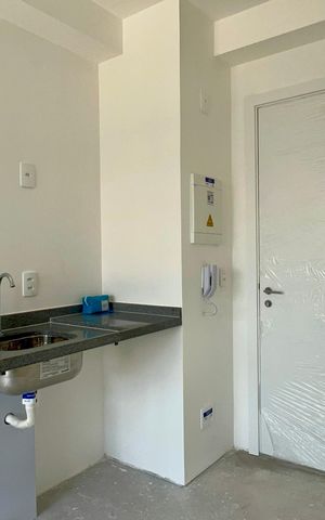 Apartamento à venda com 26m², 1 quarto e 1 vaga Apartamento à venda com 26m², 1 quarto e 1 vagaCozinha