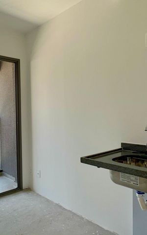 Apartamento à venda com 26m², 1 quarto e 1 vaga Apartamento à venda com 26m², 1 quarto e 1 vagaCozinha