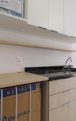 Studio à venda com 30m², 1 quarto e sem vagaCozinha