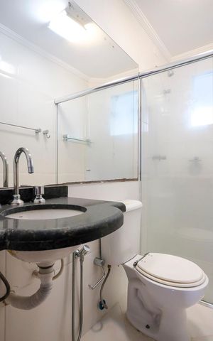 Apartamento à venda com 69m², 2 quartos e 1 vagaBanheiro da suíte