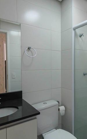 Apartamento para alugar com 40m², 2 quartos e 1 vaga Apartamento para alugar com 40m², 2 quartos e 1 vagaBanheiro