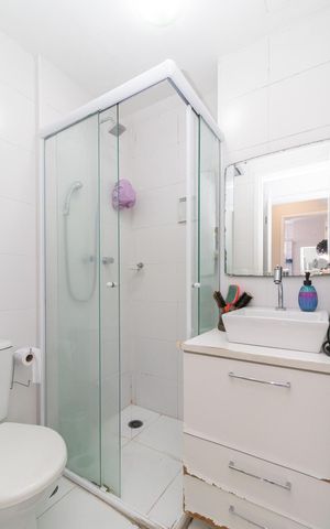Apartamento para alugar com 54m², 2 quartos e 1 vagaBanheiro da Suíte