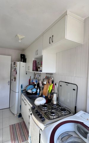 Apartamento à venda com 56m², 2 quartos e 1 vaga Apartamento à venda com 56m², 2 quartos e 1 vagaCozinha e Área de Serviço