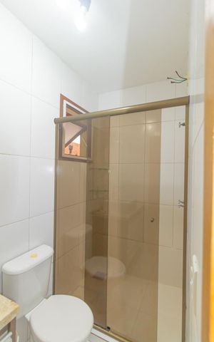 Casa de condomínio à venda com 92m², 3 quartos e 3 vagas Casa de condomínio à venda com 92m², 3 quartos e 3 vagasBanheiro Social