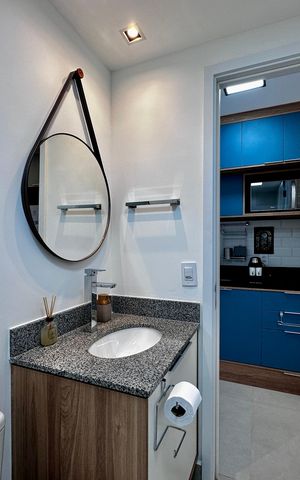 Studio à venda com 25m², 1 quarto e sem vagaBanheiro