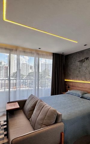 Studio à venda com 25m², 1 quarto e sem vagaQuarto
