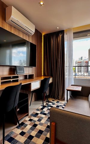 Studio à venda com 25m², 1 quarto e sem vagaSala