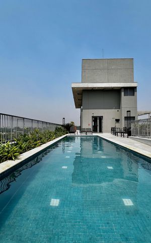 Studio à venda com 25m², 1 quarto e sem vagaÁrea comum - Piscina