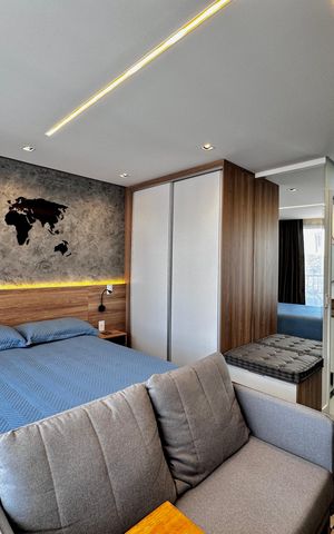 Studio à venda com 25m², 1 quarto e sem vagaQuarto