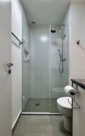 Studio à venda com 25m², 1 quarto e sem vagaBanheiro