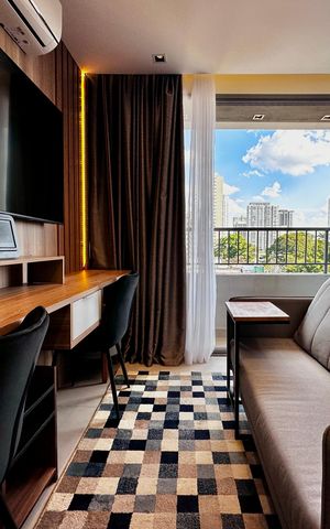 Studio à venda com 25m², 1 quarto e sem vagaSala