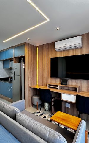Studio à venda com 25m², 1 quarto e sem vagaQuarto