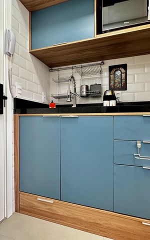Studio à venda com 25m², 1 quarto e sem vagaCozinha