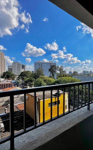 Studio à venda com 25m², 1 quarto e sem vagaSacada do Quarto