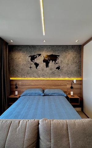 Studio à venda com 25m², 1 quarto e sem vagaQuarto