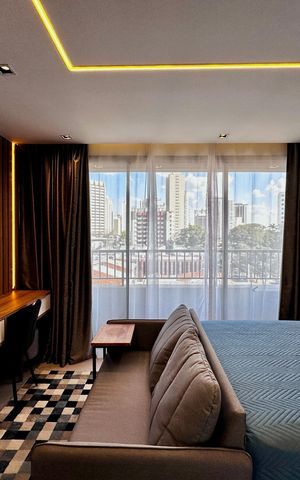 Studio à venda com 25m², 1 quarto e sem vagaQuarto
