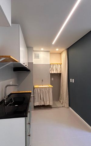 Apartamento à venda com 35m², 2 quartos e sem vaga Apartamento à venda com 35m², 2 quartos e sem vagaCozinha