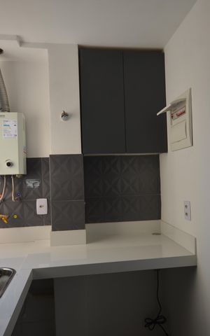 Apartamento à venda com 48m², 2 quartos e 1 vagaCozinha/Área de Serviço