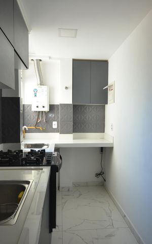 Apartamento à venda com 48m², 2 quartos e 1 vagaCozinha