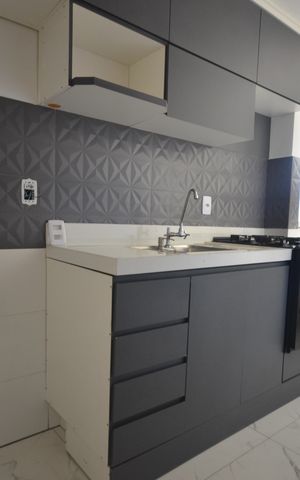 Apartamento à venda com 48m², 2 quartos e 1 vagaCozinha