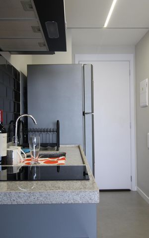 Studio para alugar com 28m², 1 quarto e sem vagaCozinha