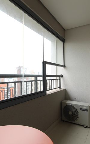 Studio para alugar com 28m², 1 quarto e sem vagaVaranda Studio