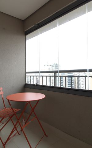 Studio para alugar com 28m², 1 quarto e sem vagaVaranda Studio
