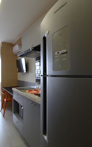 Studio para alugar com 28m², 1 quarto e sem vagaCozinha