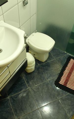 Casa à venda com 160m², 3 quartos e 2 vagasBanheiro Social