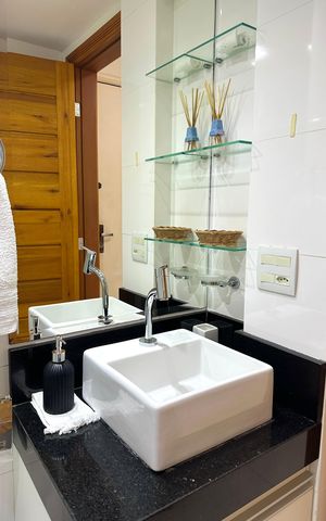 Apartamento para alugar com 30m², 1 quarto e sem vaga Apartamento para alugar com 30m², 1 quarto e sem vagaBanheiro Social