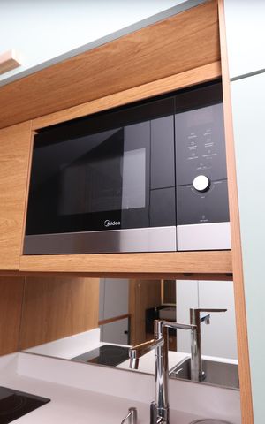 Studio à venda com 25m², 1 quarto e sem vagaCozinha