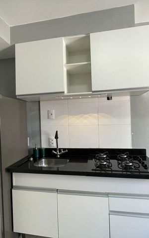 Studio para alugar com 24m², 1 quarto e sem vaga Studio para alugar com 24m², 1 quarto e sem vagaCozinha