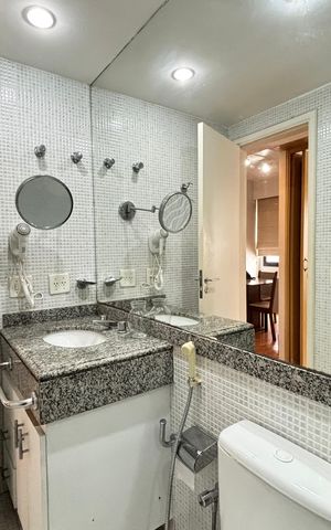Apartamento para alugar com 69m², 1 quarto e sem vaga Apartamento para alugar com 69m², 1 quarto e sem vagaBanheiro