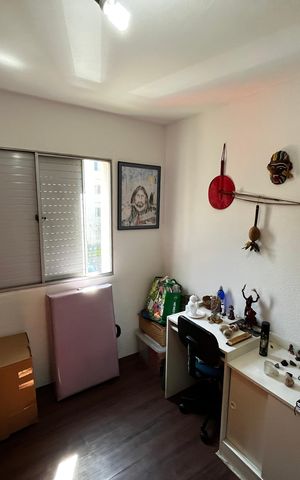 Apartamento à venda com 52m², 2 quartos e 1 vagaQuarto 2