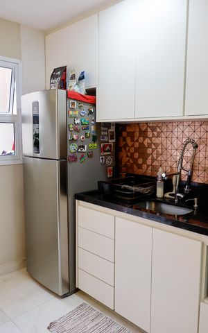 Casa de condomínio à venda com 60m², 2 quartos e 1 vaga Casa de condomínio à venda com 60m², 2 quartos e 1 vagaCozinha