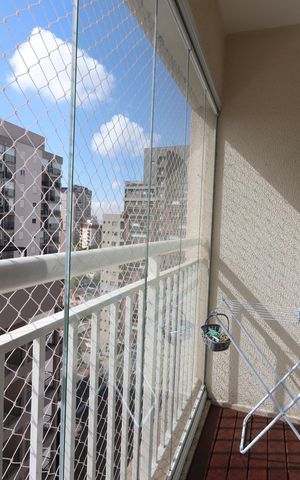 Apartamento à venda com 57m², 2 quartos e 1 vagaVaranda