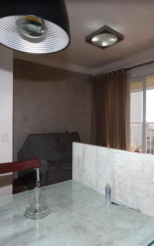 Apartamento à venda com 57m², 2 quartos e 1 vagaSala