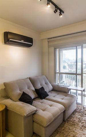 Apartamento à venda com 52m², 1 quarto e 1 vaga Apartamento à venda com 52m², 1 quarto e 1 vagaSala de TV