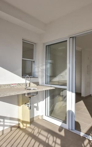 Apartamento à venda com 58m², 1 quarto e 2 vagasVaranda