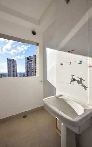 Apartamento à venda com 58m², 1 quarto e 2 vagasÁrea de Serviço