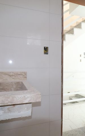 Casa de condomínio à venda com 129m², 3 quartos e 2 vagasLavabo 2
